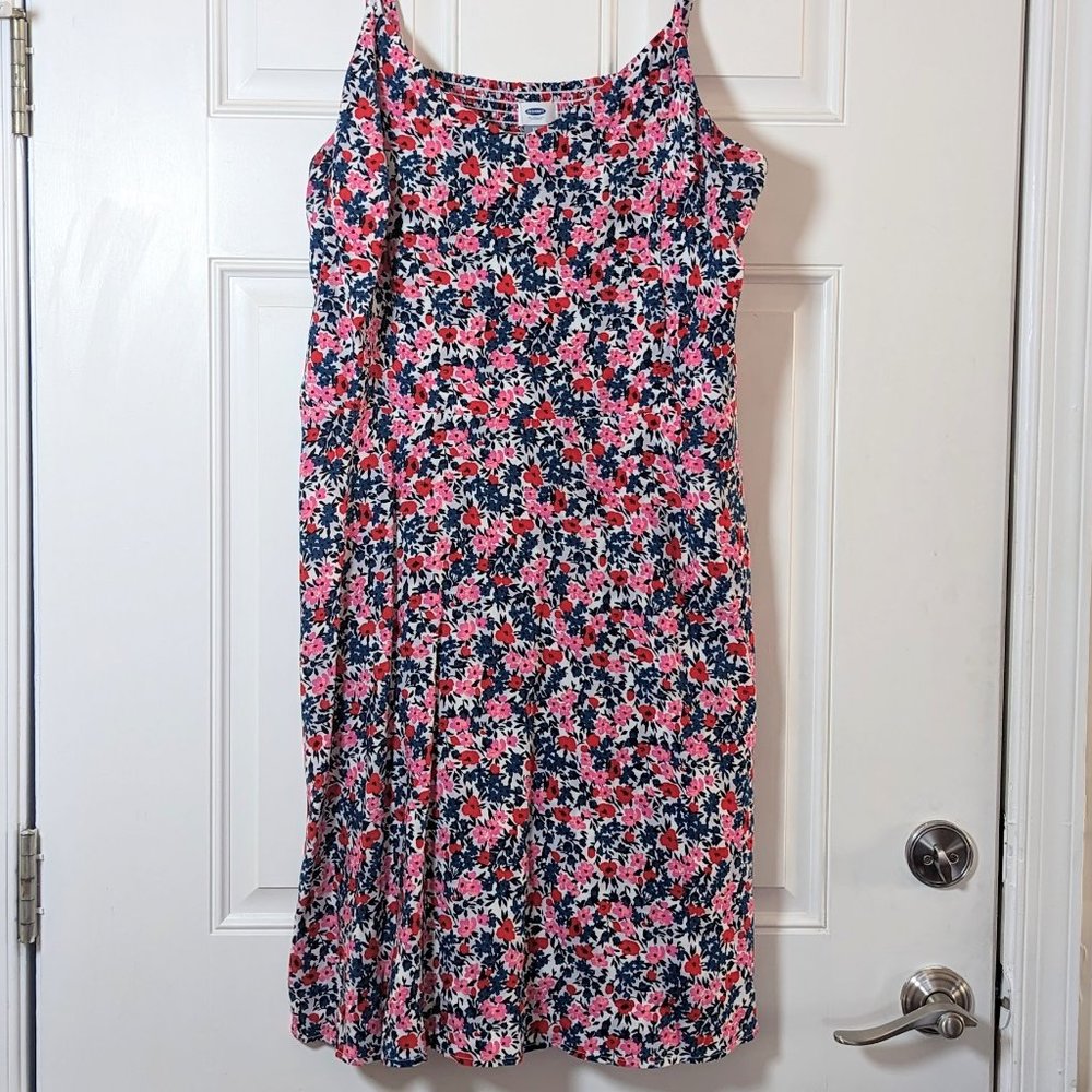 Floral Print Fit and Flare Cami Dress